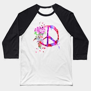 Peace sign Baseball T-Shirt